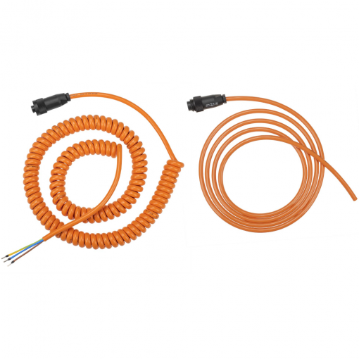 Câble de mise à la terre ATEX passif orange spiralé ou lisse